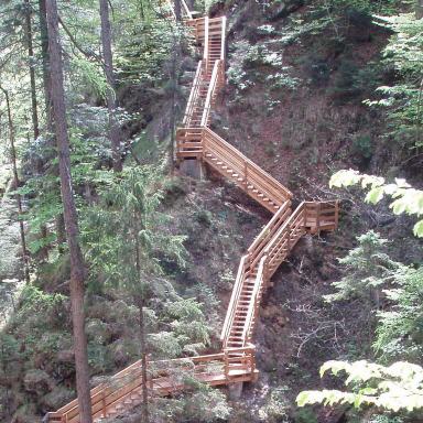 Vorderkaserklamm in Weißbach